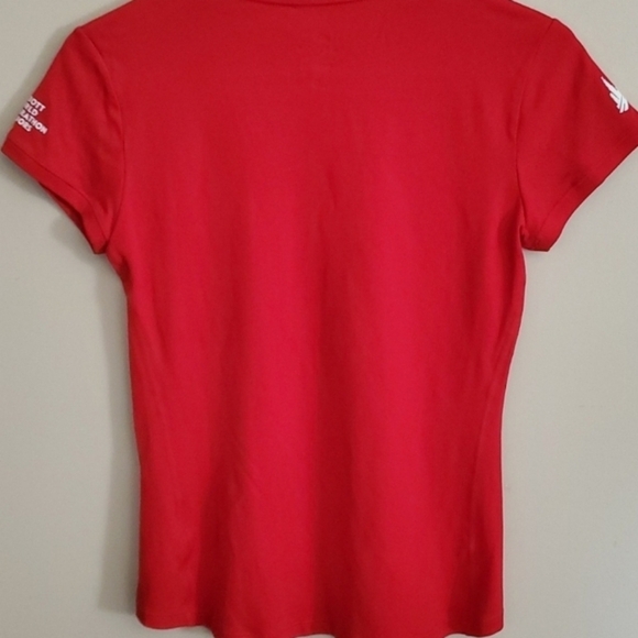 Chicago Nike dri-fit top women's size small s red white black short sleeve tee - Picture 5 of 8